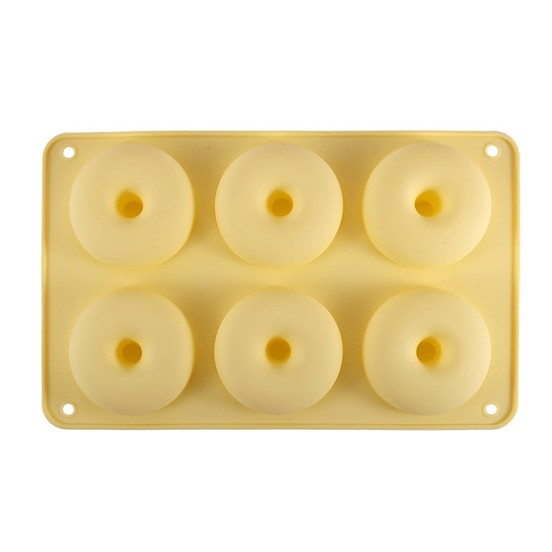 Wholesale Silicone 6-piece Donut Cake